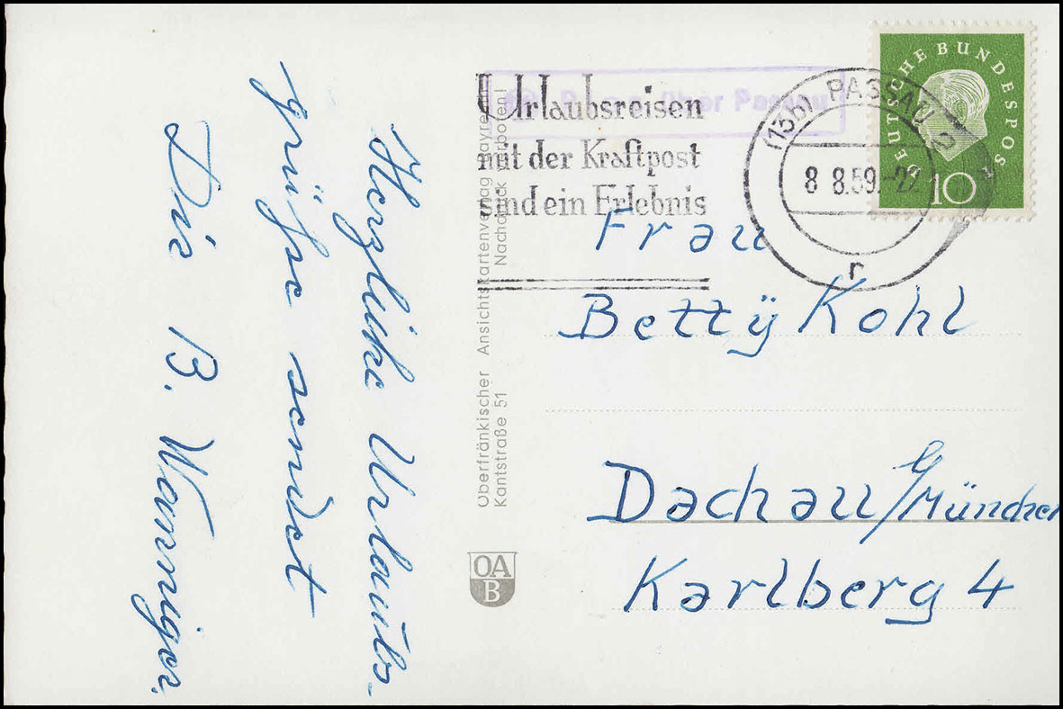 Britische Zone Gebuhr Bezahlt Stempel Auf Postkarte P 905 Kitzingen 16 4 1946 Ebay